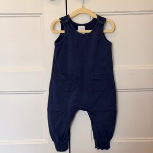 Hanna Andersson Navy Blue Kids Overalls
